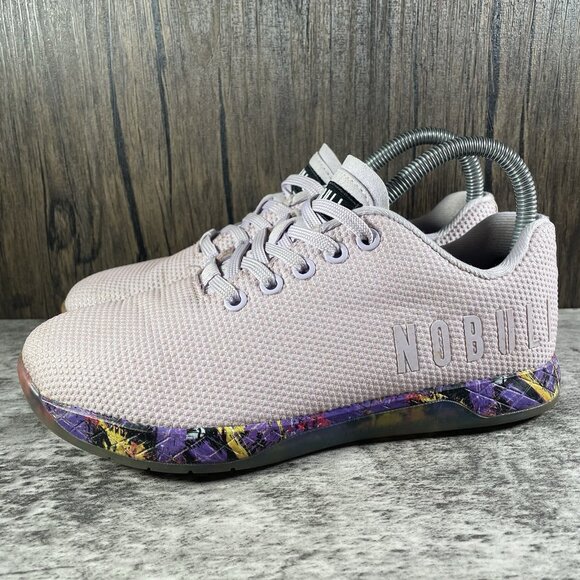 Nobull Women’s Pink SuperFabric Outwork Trainer Shoes Sneakers Size 7 - Picture 4 of 10